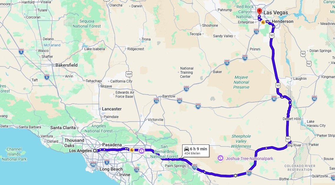 Reiseroute